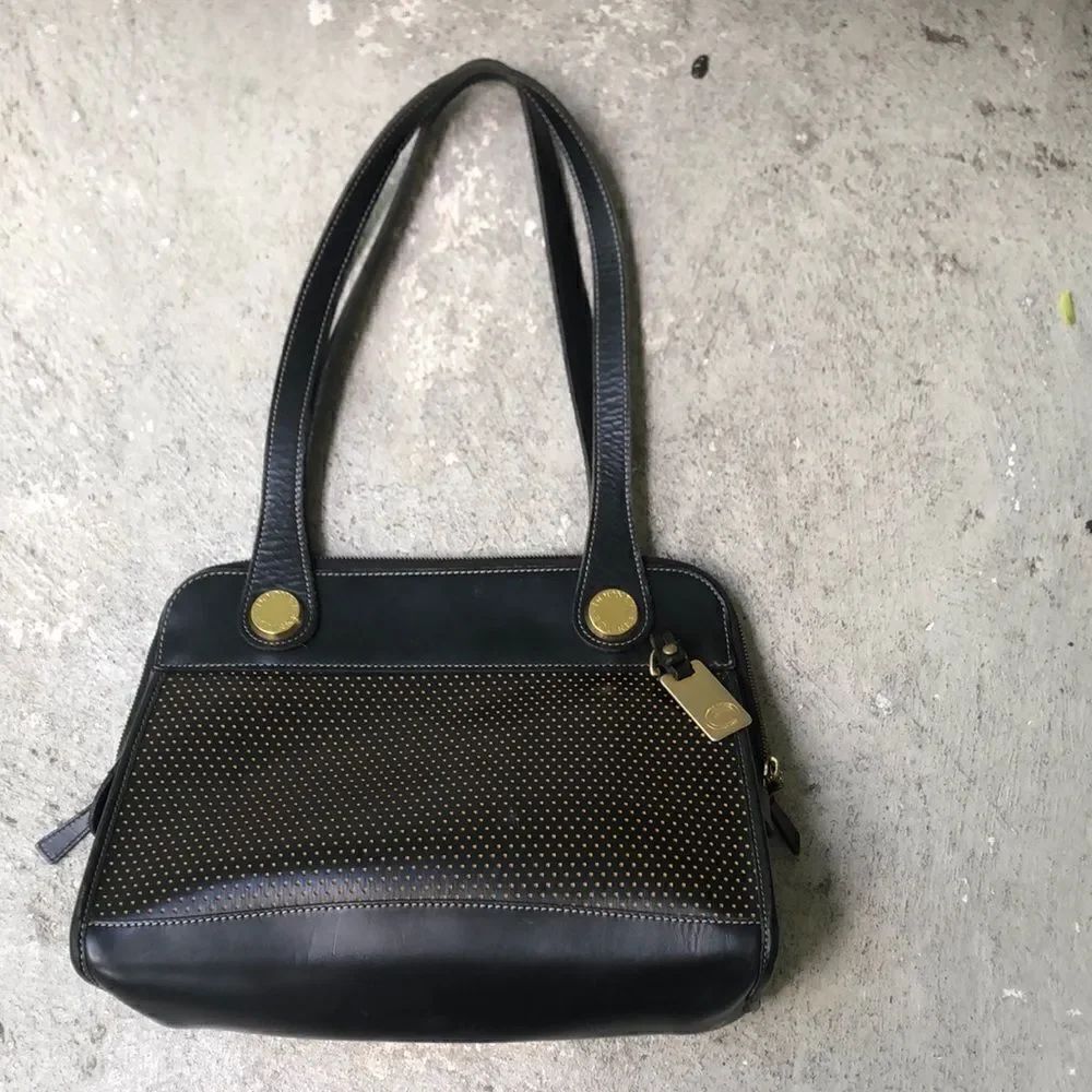 Dooney & Bourke Perforated polkadot bag